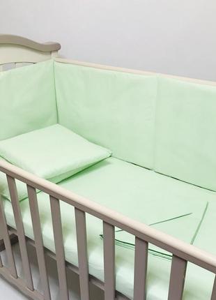 Комплект постельного белья в детскую кровать (постоль детская)