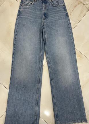 Джинси zara wide leg