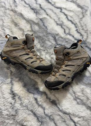 Боти черевики merrell moab mid gore-tex salomon