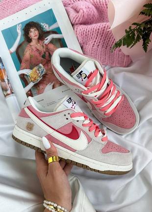 Кросівки nike dunk low pink