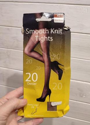 Тонкие нюдовые колготки xl 20 ден