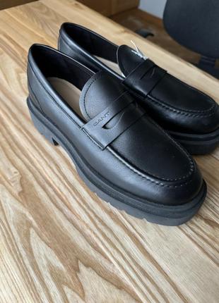 Лофери шкіряні gant