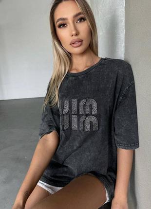 Стильна Sunglasses футболка варка miu | універсальний розмір2 фото