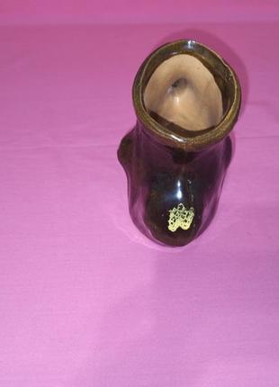 Винтажная ваза из ссср пень пенёк керамика