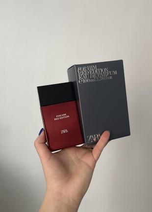 Мужской парфюм zara for him red edition 100 ml
