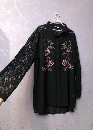 Блуза с вышивкой