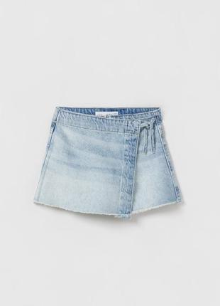 Джинсова спідничка шорти zara бермуди