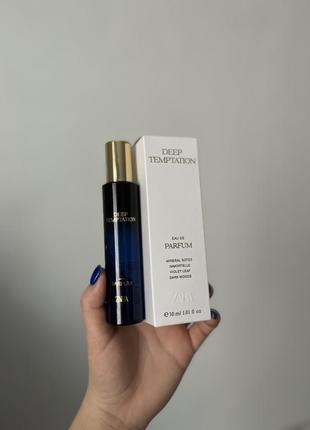 Парфюм zara deep temptation 30 ml новые упакованные