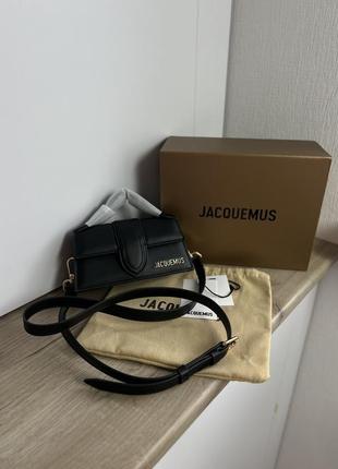 Сумка jacquemus le grand bambino black
