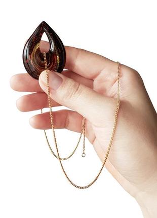 Вінтажне кольє, кулон, вінтажний кулон, ланцюжок, чокер, підвіска, murano, мурано, бохо, вінтаж