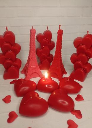 Воскові свічки сердце любов
