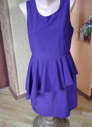 Фиолетовое платье фирмы apricot