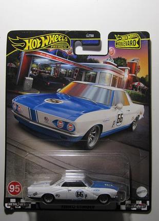 Тематична машинка hot wheels boulevard '66 chevrolet corvair yenko stinger