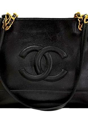 Винтажная сумка шоппер chanel