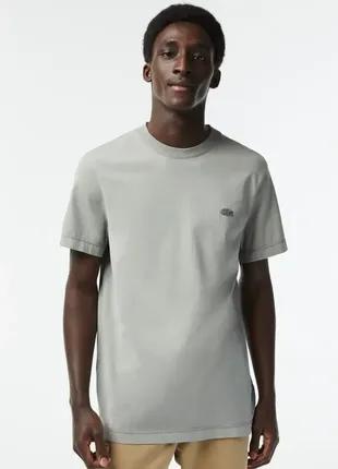 Футболка мужская lacoste organic cotton