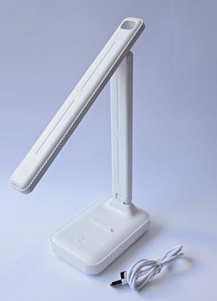 Світлодіодний настільний led світильник 869b від usb 5v білий