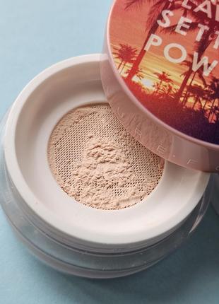 Фіксуюча розсипчаста пудра для обличчя focallure flawless setting powder