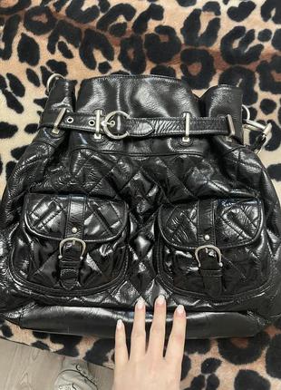 Сумка лаковая