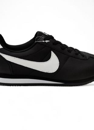 Мужские кроссовки nike cortez черные