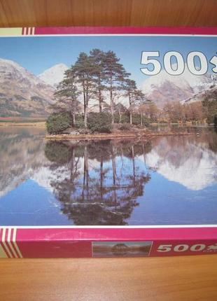 Пазлы "the works" 500 шт. "glen etive , scotland"