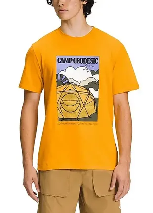 Футболка мужская the north face sleeve places we love camp geodesic