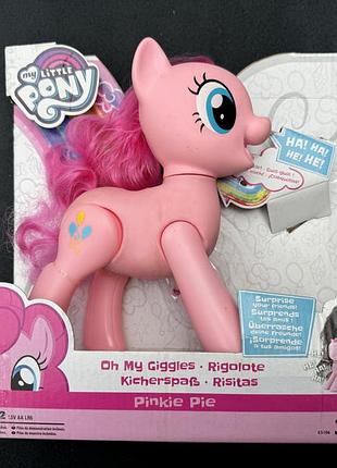 Интерактивная игрушка my little pony пенки, смеющаяся (e5106) грязная поврежденная упаковка