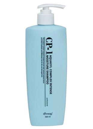 Зволожуючий шампунь cp-1 aquaxyl complex intense moisture shampoo делікатно очищає шкіру голови,