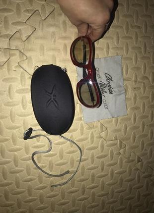 Вінтажні рідкісні спортивні сонцезахисні окуляри carrera mod 85 egg col transpar red silver