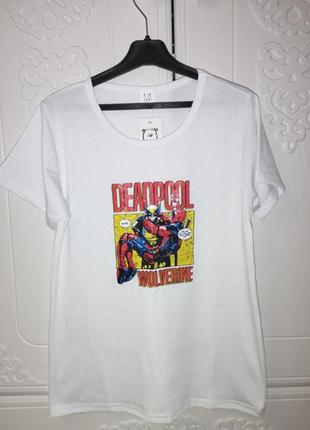 Футболка deadpool комиксы