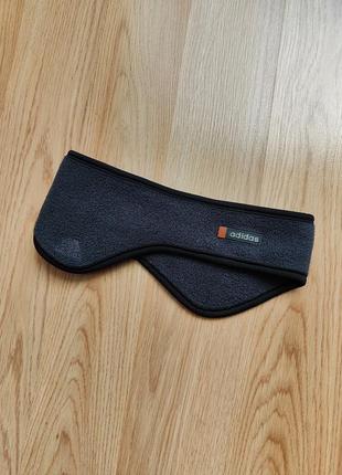 Флисовая повязка adidas винтажная спортивная повязка на голову adidas унисекс