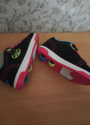 Детские роликовые кроссовки heelys dual