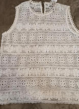 Ажурная блузка