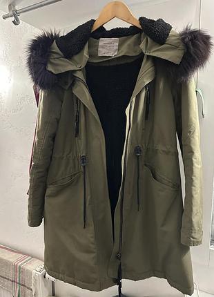 Куртка парка zara