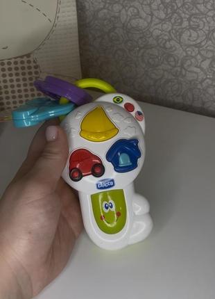 Музичні ключики chicco (англійська/іспанська мови)