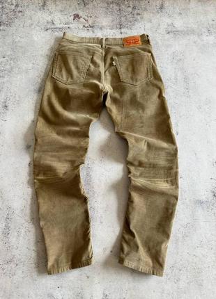 Вельветовые штаны levis 511 оригинал размер 34/32