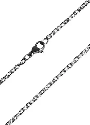 Ланцюжок для жетона з неіржавкої сталі якір, довжина 60 см