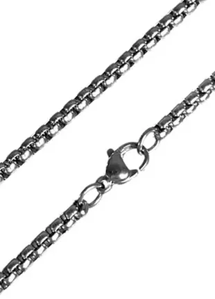 Ланцюжок для жетона з неіржавкої сталі 3 мм, довжина 60 см