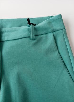 Бирюзовые брюки 5