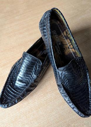 Мокасы мужские из кожи змеи. новые.
распродажа. размер 41.