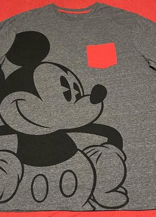 Трендова футболка disney мікі маус оверсайз р.l/xl в ідеалі! бавовна