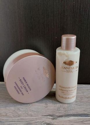 Mandara spa набор для тела honeymilk dream с медом акации и маслом ши,какао, миндаля
