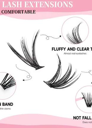 Набір для нарощування вій 4