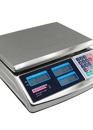 Торговый электронный вес matarix mx-413 до 50 кг
