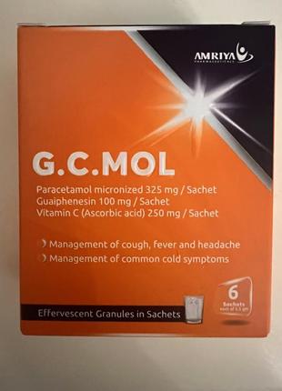 Ж. с. мол 6 саше. g. c. mol 6 sachets