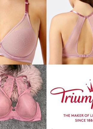 Шикарний, мереживний бюстгальтер triumph mirage spotlight whp ex,p,85d
