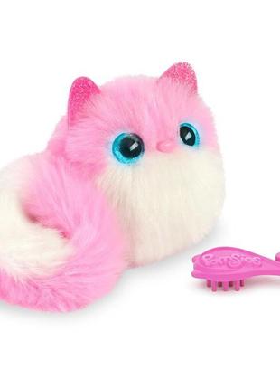 Інтерактивна іграшка pomsies кошеня помсис стусани рожево-білий