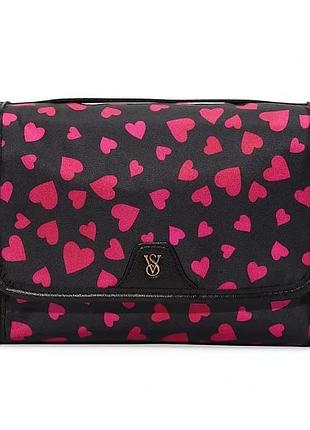 Victoria's secret packable makeup bagца мягкая косметичка от victoria’s secret оригинал
