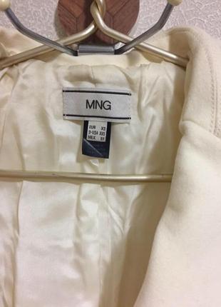 Кашемировое пальто манго пальтишко кардиган накидка белое шерстяное пальто mango1 фото