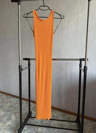 Сукня міді нова в рубчик h&m, розмір 48-50 (арт1510)
