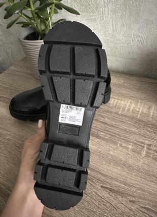 Кожаные туфли ботинки clarks9 фото